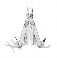 NEW!  Leatherman Wave + (Wave Plus) Multi-tool STAINLESS